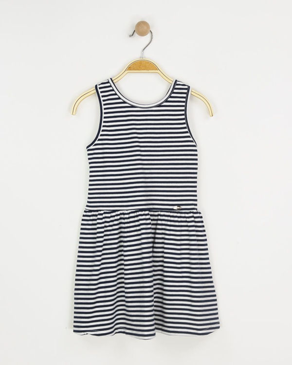 Picture of C1610 GIRLS COTTON STRIPED DRESS (4-16 YEARS)